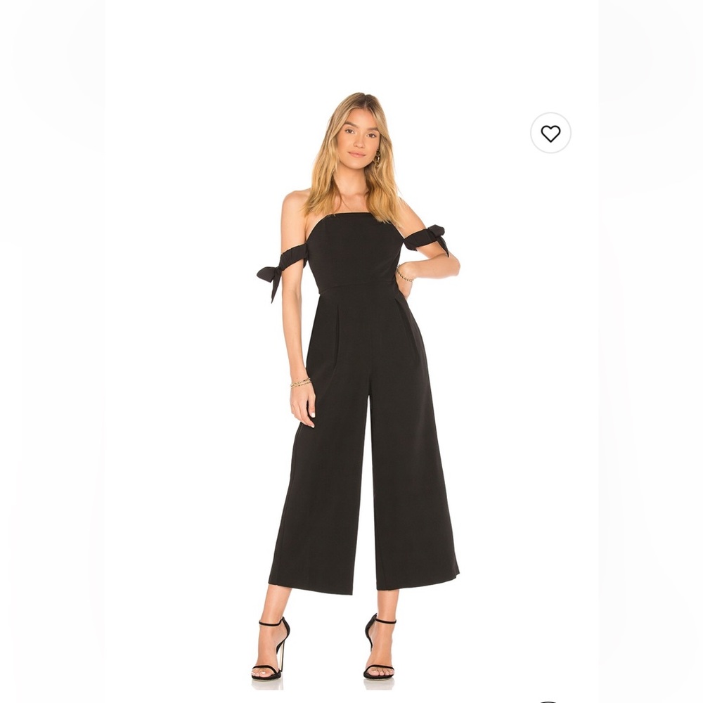 Endless rose size XS back strapless cropped pant jumpsuit